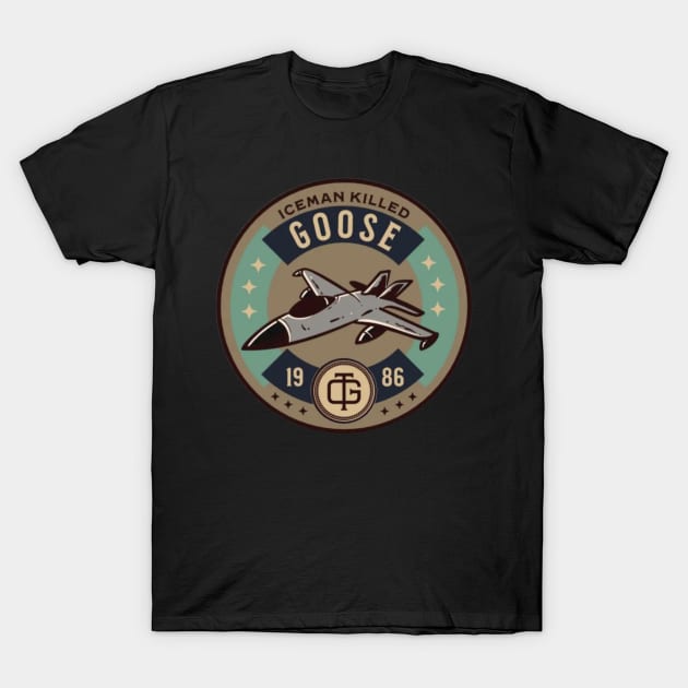 Iceman killed goose T-Shirt by Spearhead Ink